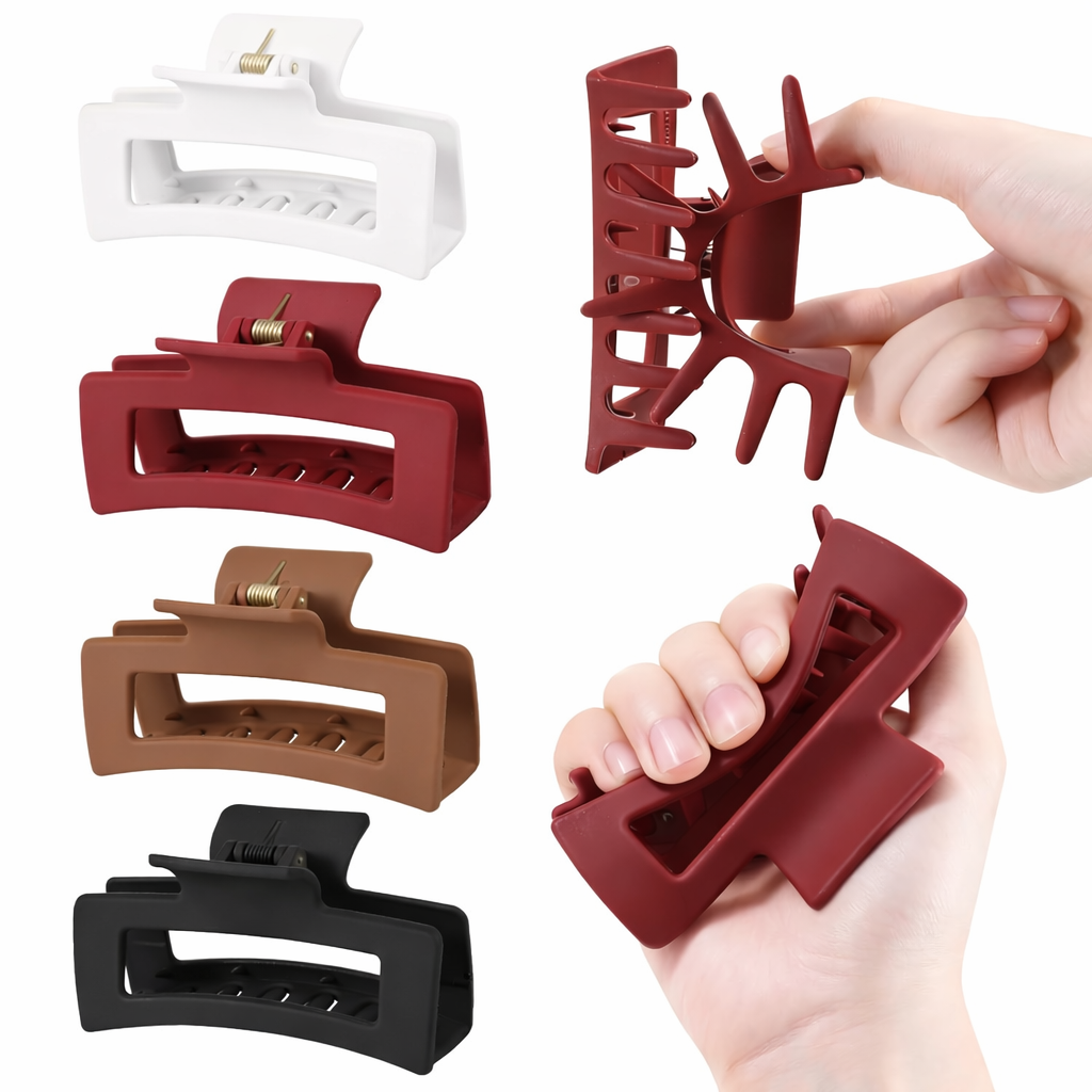 Silicone Soft Non-Breaking Claw Clip