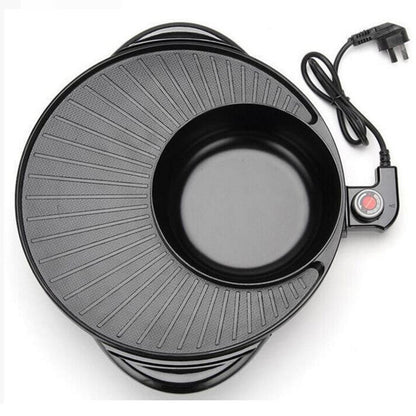Korean Electric Hot Pot, Multifunctional Grill Pan fulkart.com